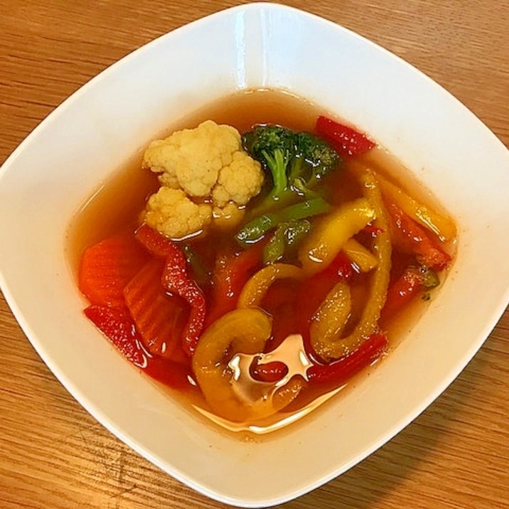 超簡単野菜スープカレー
